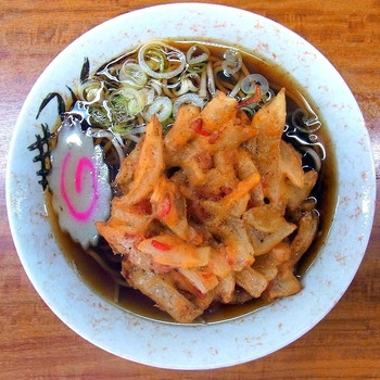 「立喰いそば さとう」料理 16461 天ぷらそば￥340