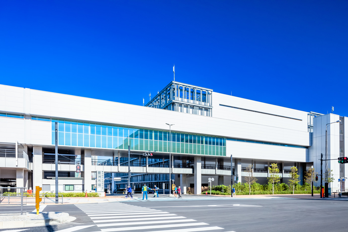東京 豊洲市場(正門前)