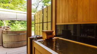 (月の坐) 和洋室 天然温泉露天＆檜内風呂 １階