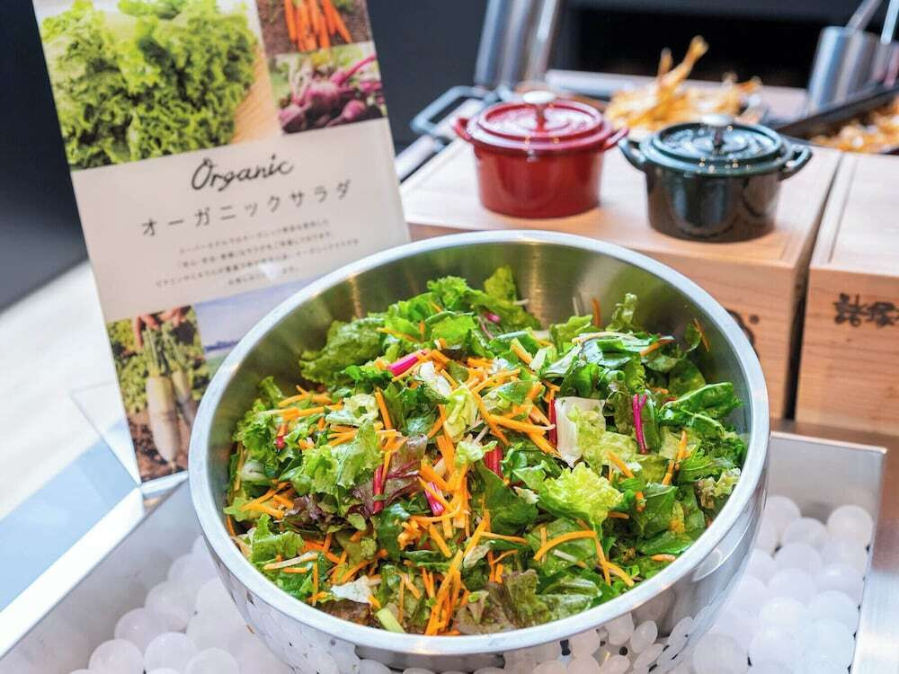 朝食ビュッフェ