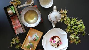 黒毛和牛創作和会席① / 3