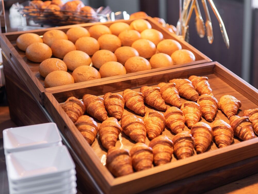 朝食ビュッフェ