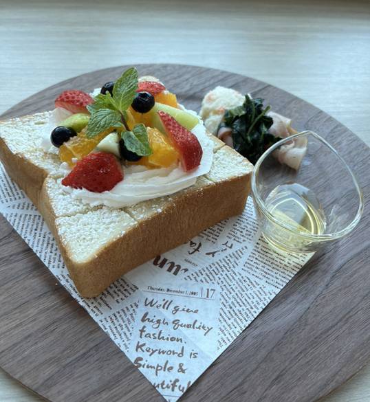 野菜たっぷりの
ヘルシーな朝食 / 2