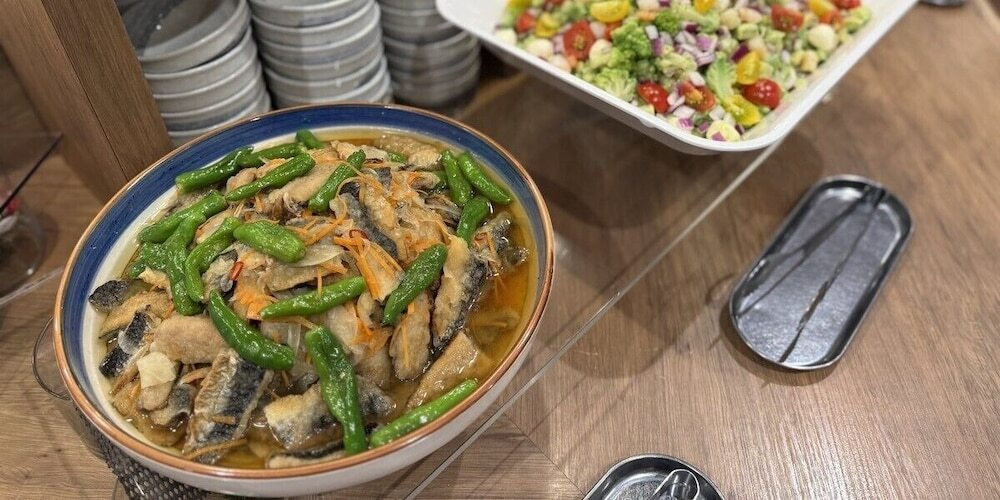 朝食ビュッフェ