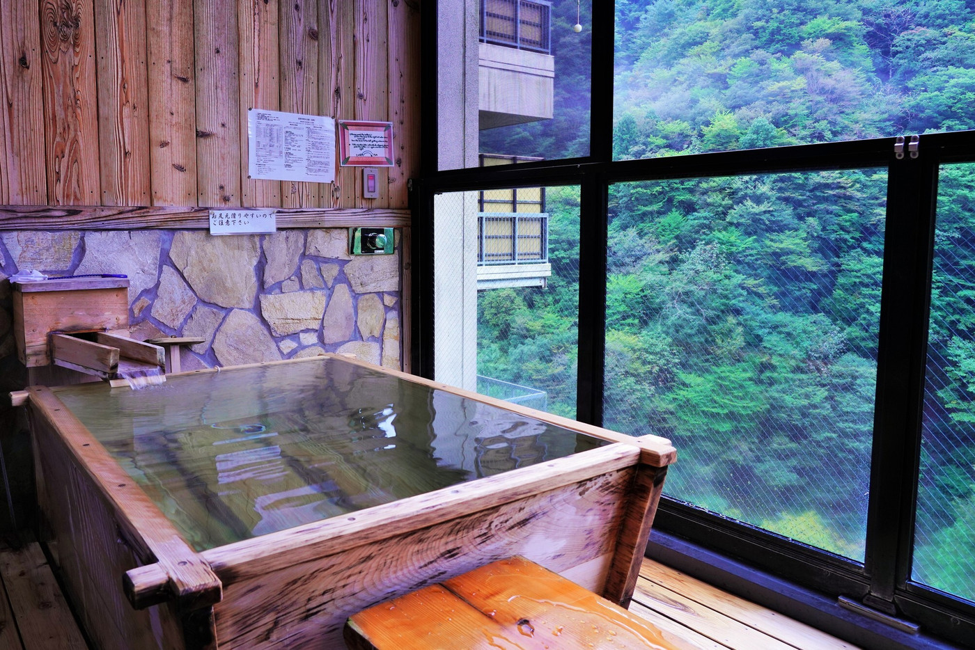 絶景の客室露天風呂
