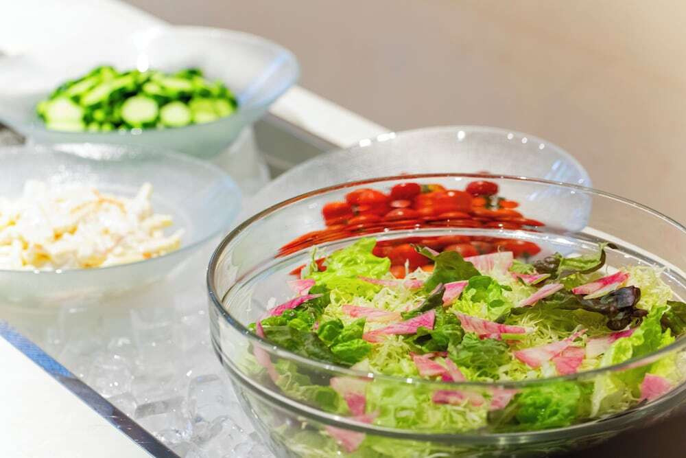 朝食ビュッフェ