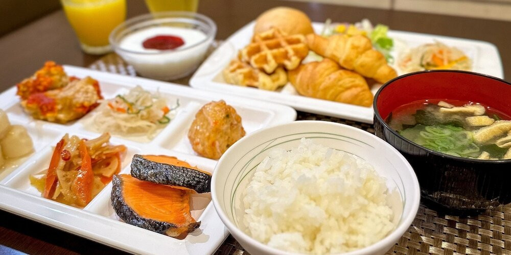 朝食ビュッフェ