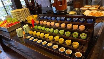 朝食 セルフコーナー一例 / 6