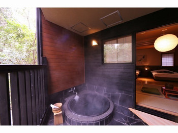 自分たちのタイミングで気の向くままに五右衛門風呂に入れる♪3959288