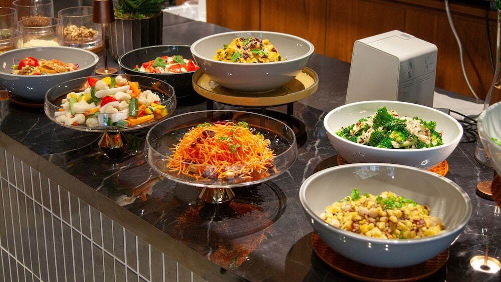 朝食ビュッフェ