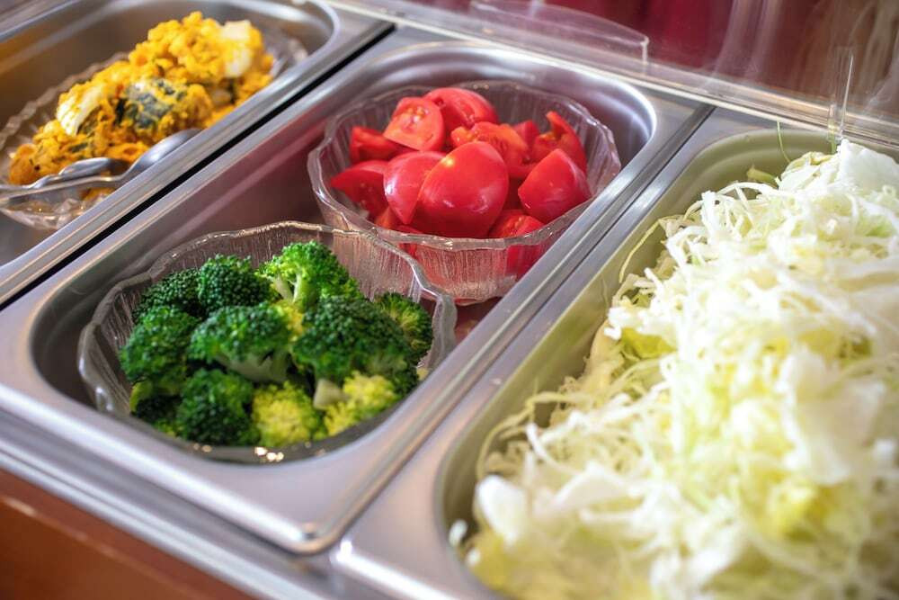 朝食ビュッフェ