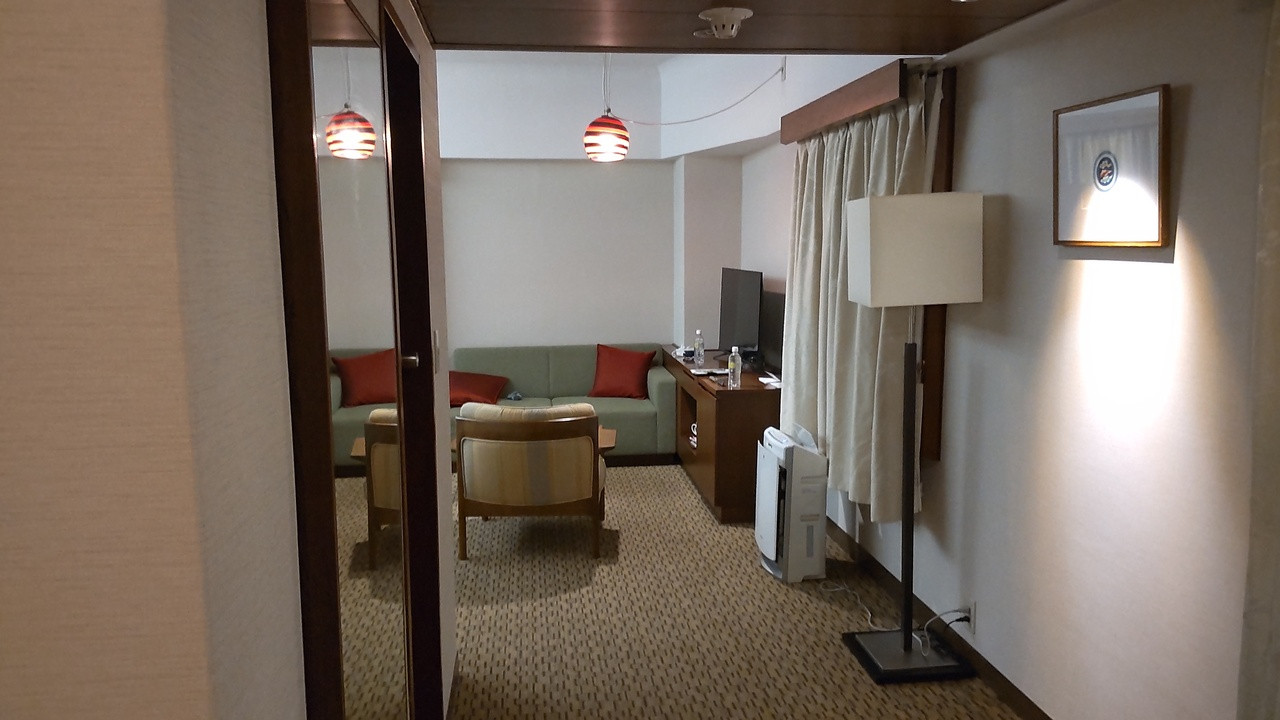 ツインルームの一例です。