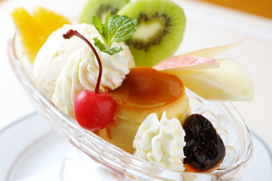 「ザ・カフェ」 料理 77882038 ホテルニューグランド発祥　プリンアラモード