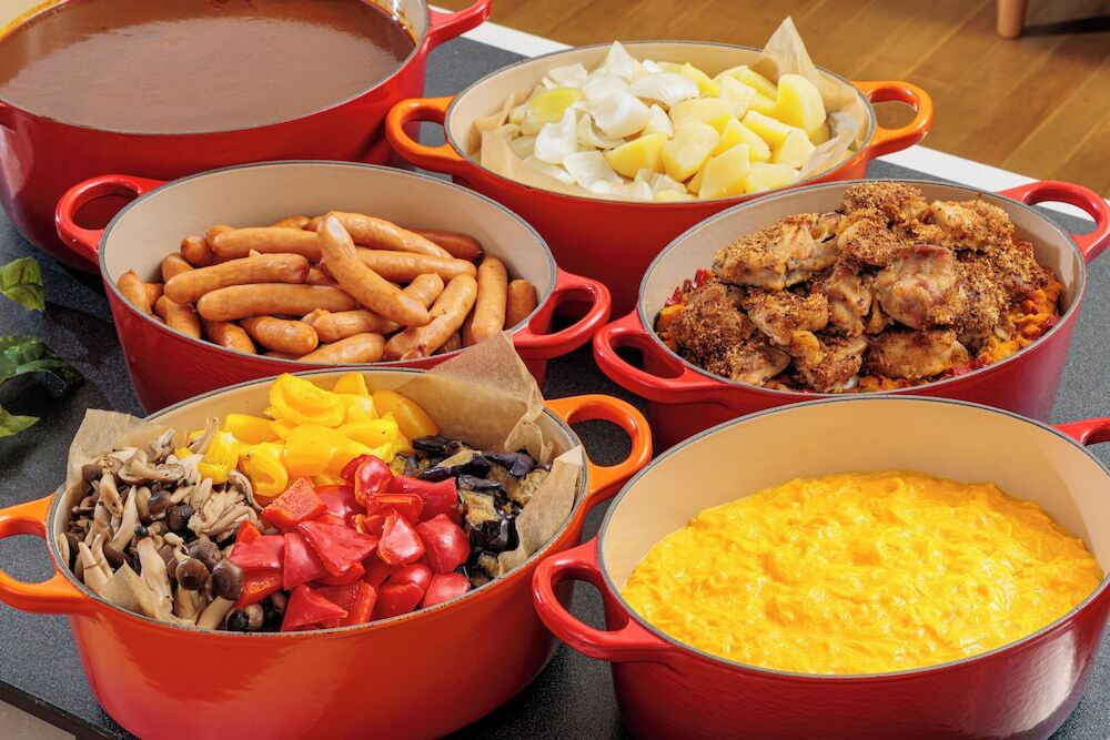 朝食ビュッフェ