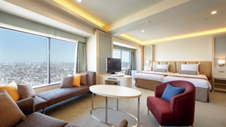 スーペリアツインルーム 喫煙 35階 (3人目・4人目はエキストラベッドを利用)