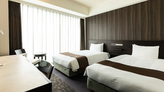 【禁煙】ビューツイン/21㎡/120㎝幅ベッド×2台