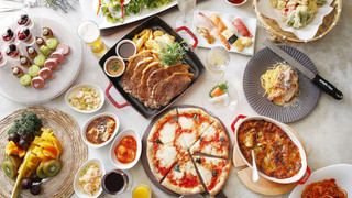 [1泊2食 シーダパレスビュッフェプラン] 虹館カジュアルツイン4F-7F (21平米)(シャワーブースのみ,温泉・お食事会場は別棟)