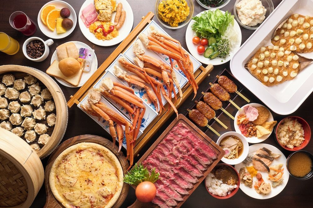 朝食ビュッフェ