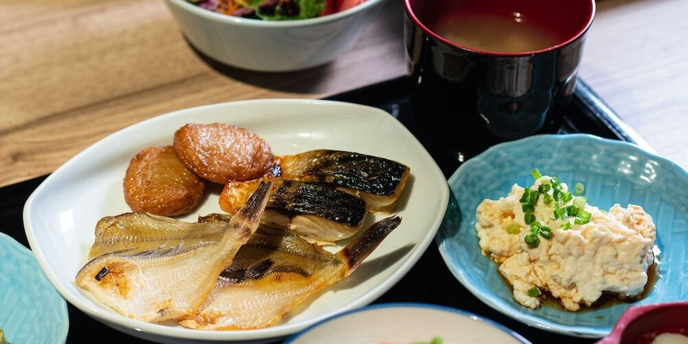 朝食ビュッフェ