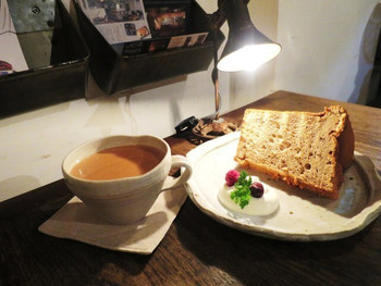 「spile」料理 798465 チャイ、スパイスシフォンケーキ