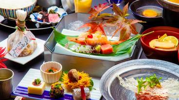 上州牛すき焼きと群馬野菜会席 / 1