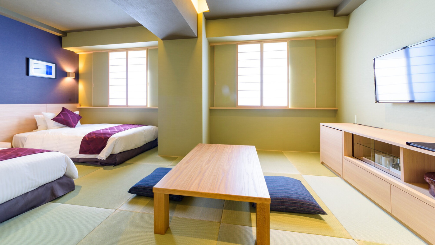 和洋室やグループ向けフォースルームなど、多彩な客室が魅力3414545