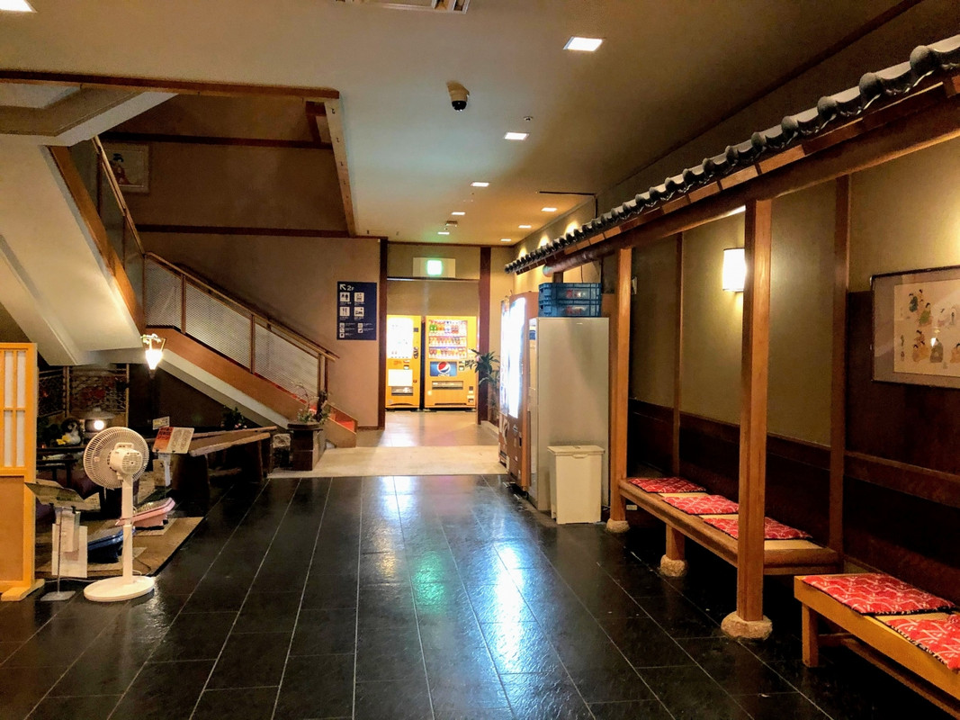 大浴場前のスペース