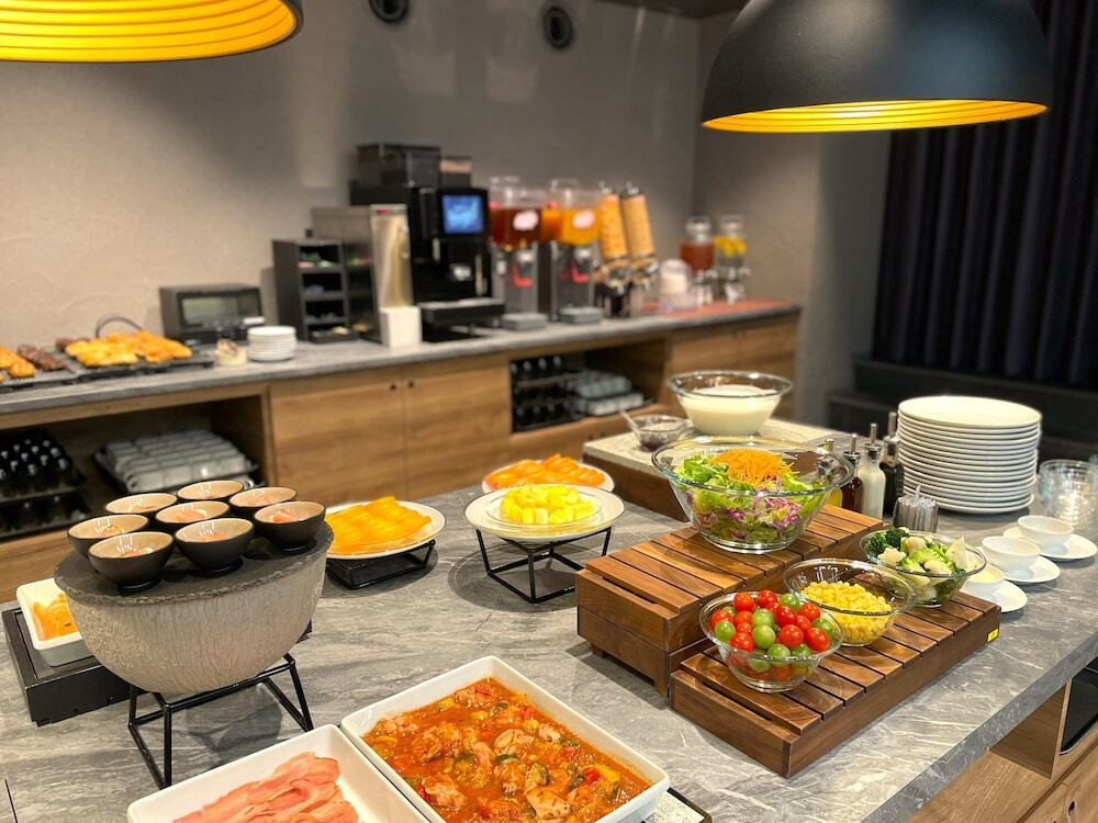 朝食ビュッフェ