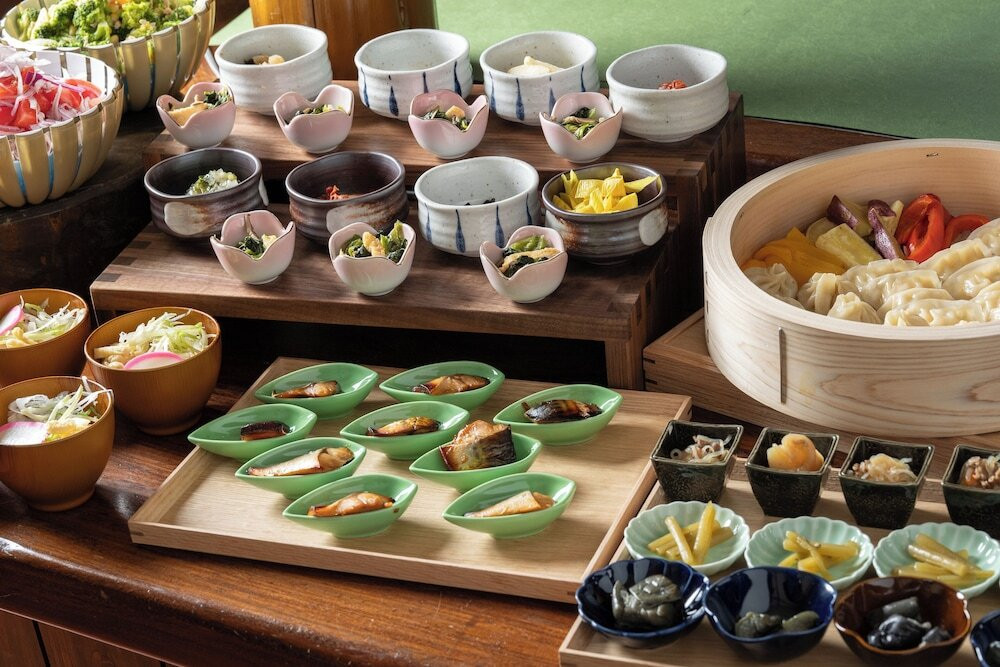 朝食ビュッフェ