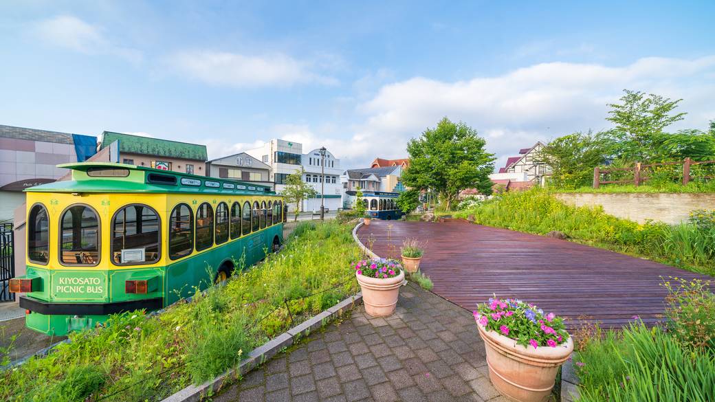 清里駅前の風景 / 1
