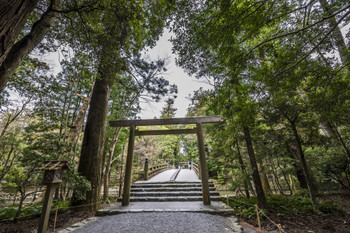 [Mie] Ise Grand Shrine Kazehiorimiya Bridge