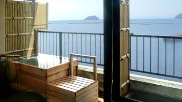 客室露天風呂 一例① / 3