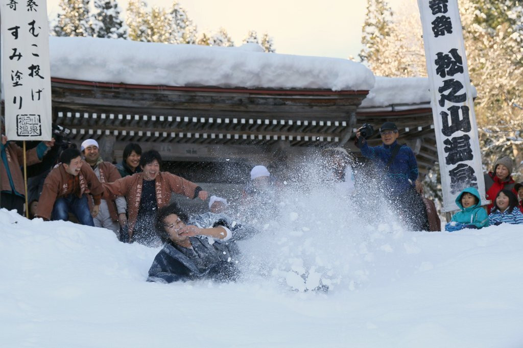 毎年一月に開催される「むこ投げすみ塗り」にも注目！3967009