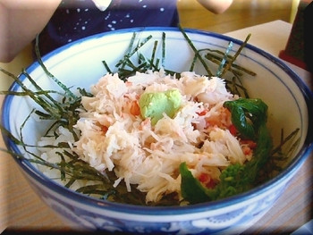 「朝市食堂二番館」料理 75866 カニ丼