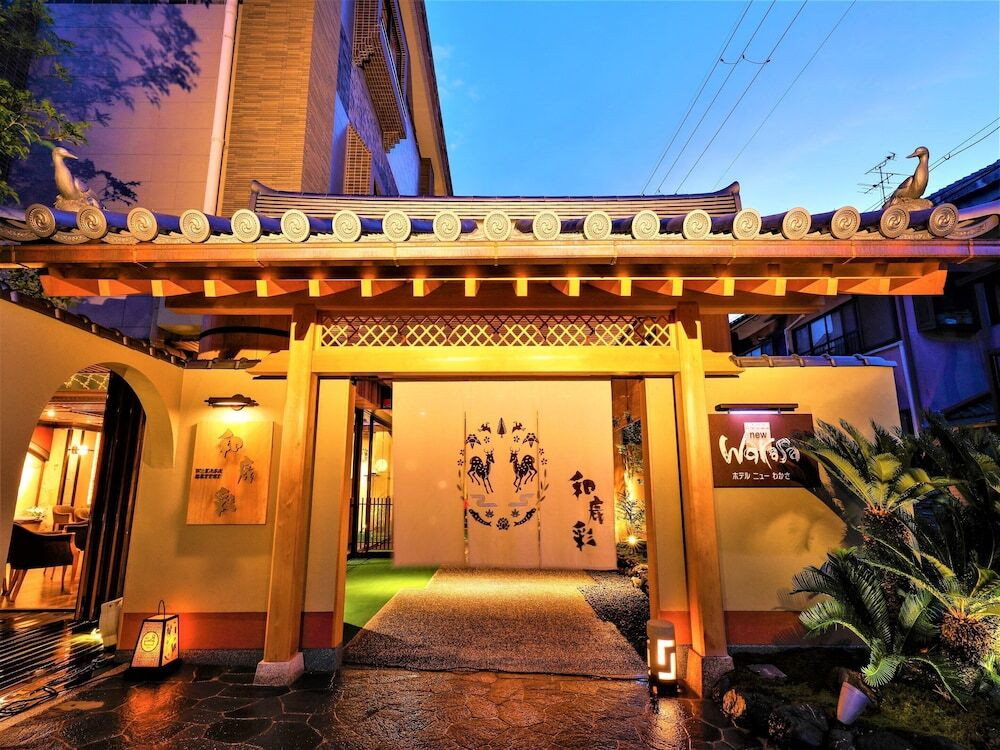 施設の正面