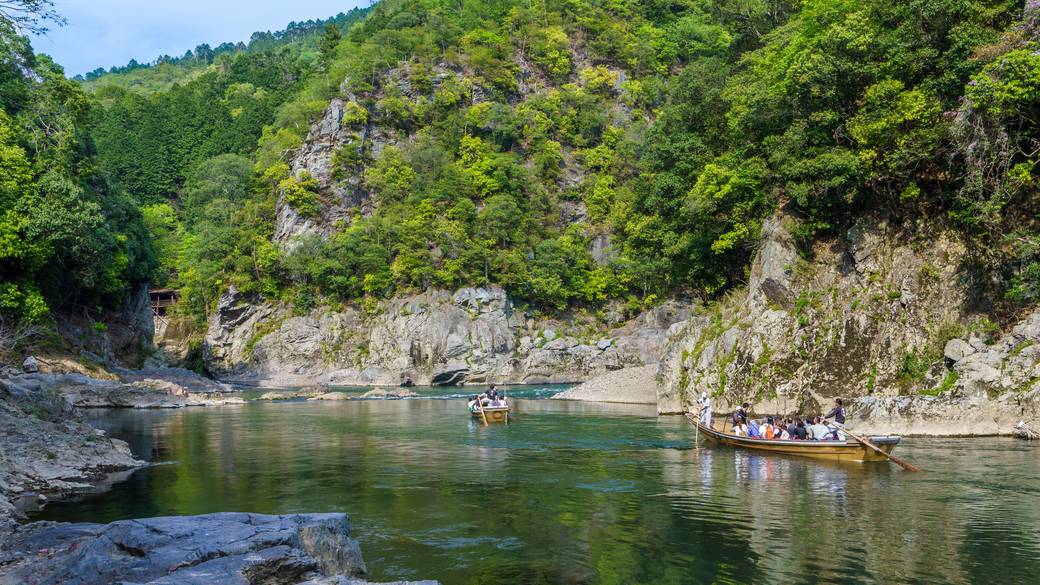 爽やかな「保津川下り」 / 2