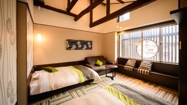 湯畑ビュー客室 和モダンツイン / 4