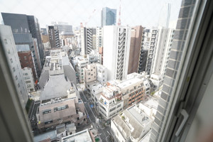 泊まった部屋からの景色