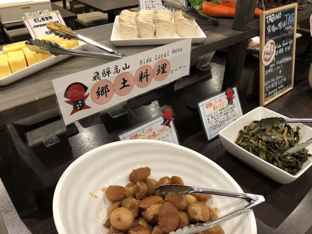 朝食ビュッフェ