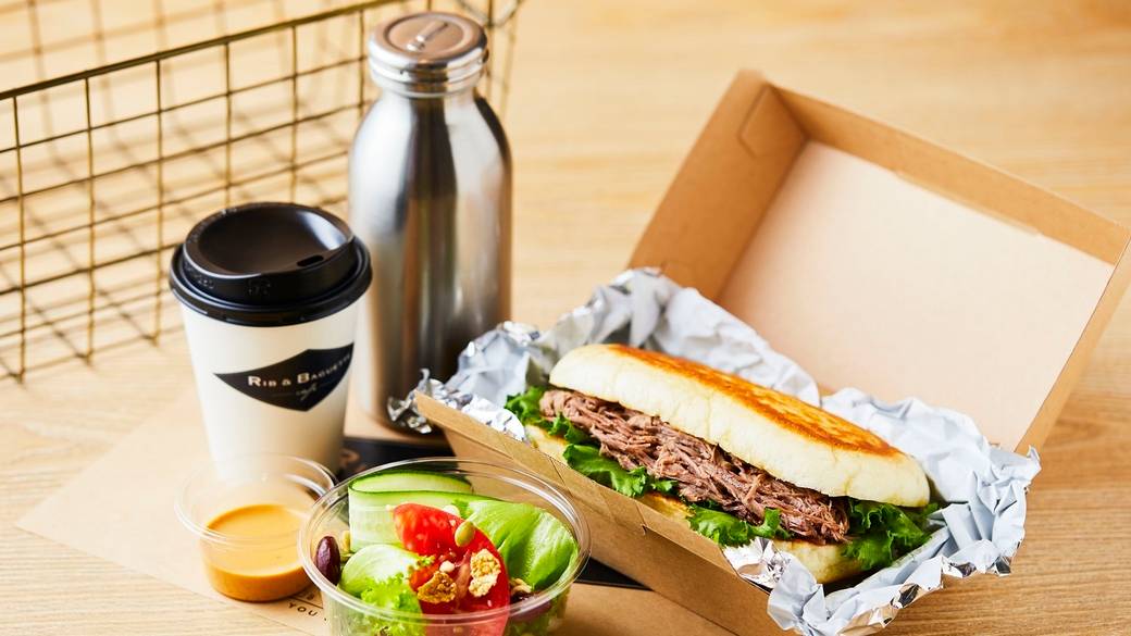 自家製リブコンビーフサンド / 1