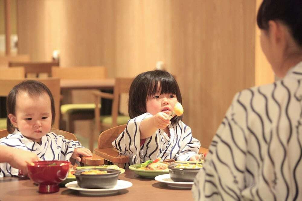 温泉風呂付きの和室で寛げる♪館内にはキッズルームも4065757