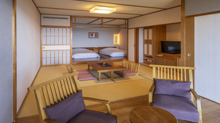 暁の抄2-3階 和洋室 49㎡ 眺望/庭 露天風呂付 禁煙