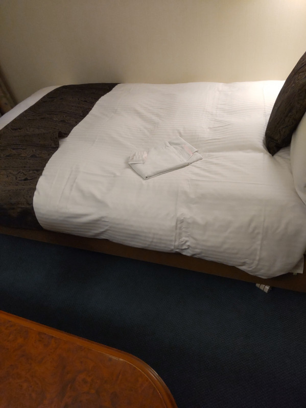 通路幅狭いです