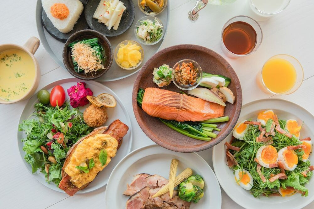 朝食ビュッフェ