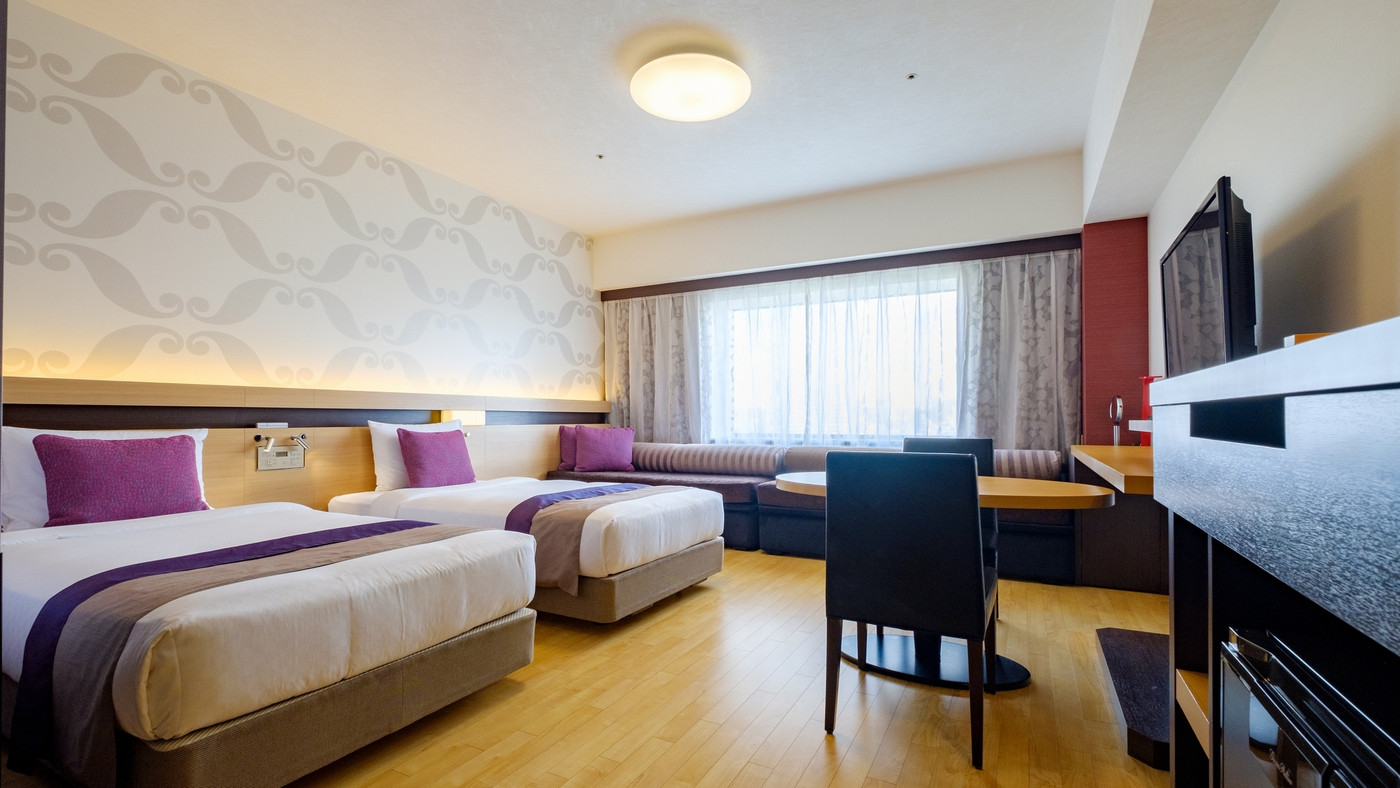 靴を脱いでくつろげるフローリングの客室が嬉しい◎4756789