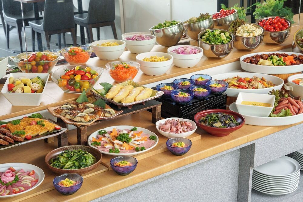 朝食ビュッフェ