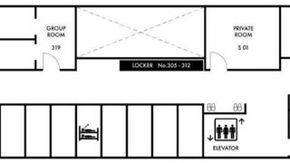 ダブルルーム ダブルベッド 1 台 (禁煙)