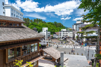 《群馬県》草津温泉・湯畑