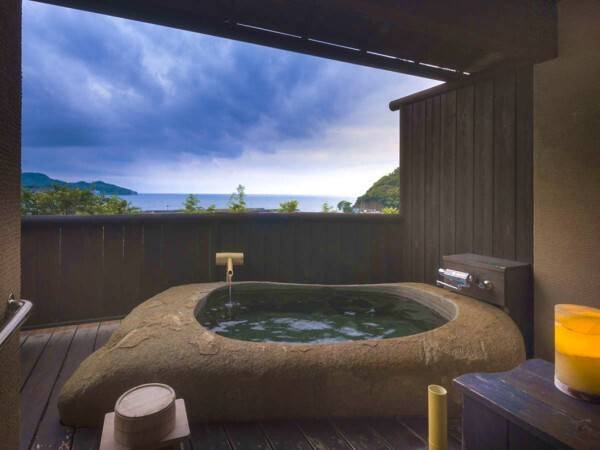 客室露天風呂付一例（鶉） / 3