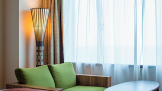 スタンダード ルーム シングルベッド 2 台 オーシャンビュー (Minifridge)